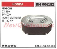 Filtro aria HONDA motore GX 360 EV 4010 motori bicilindrici 15 20 HP 006182