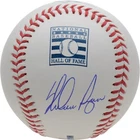 Nolan Ryan Signed Texas Rangers HOF Logo Baseball Fanatics Authentic COA