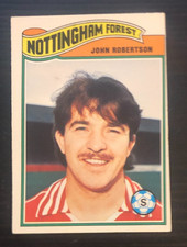 1978-79 Topps England JOHN ROBERTSON #281 Nottingham Forest