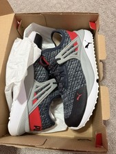 Puma Pacer Future Navy / Grey / Red 385579-01 Kids/infant 2.5C Soft foam