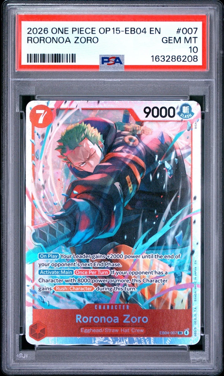 Roronoa Zoro EB04-007 Adventure on Kami's Island for sale | eBay