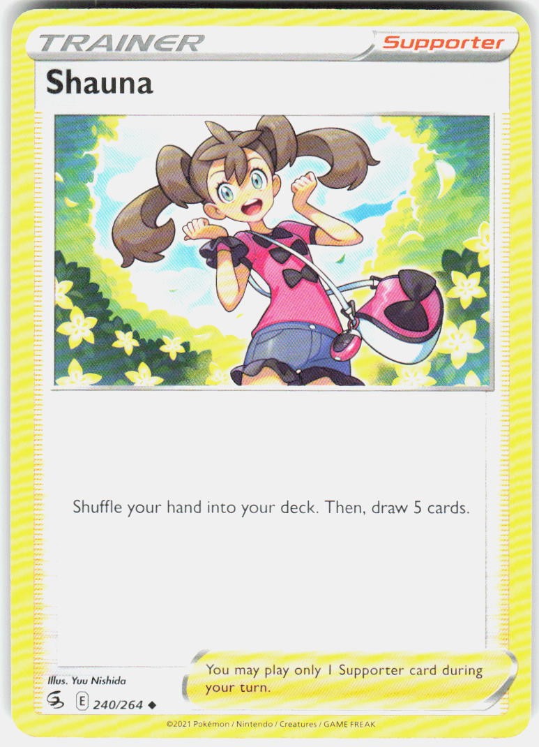 Shauna 240/264 SWSH08: Fusion Strike Pokemon