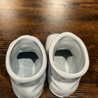 2 Pc. Vintage Baby Shoes-Light Blue, Planter, Nursery Decor, Q Tip Holder — photo 6