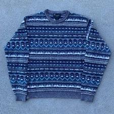 Vintage 90s Tosani 3D textured knit sweater