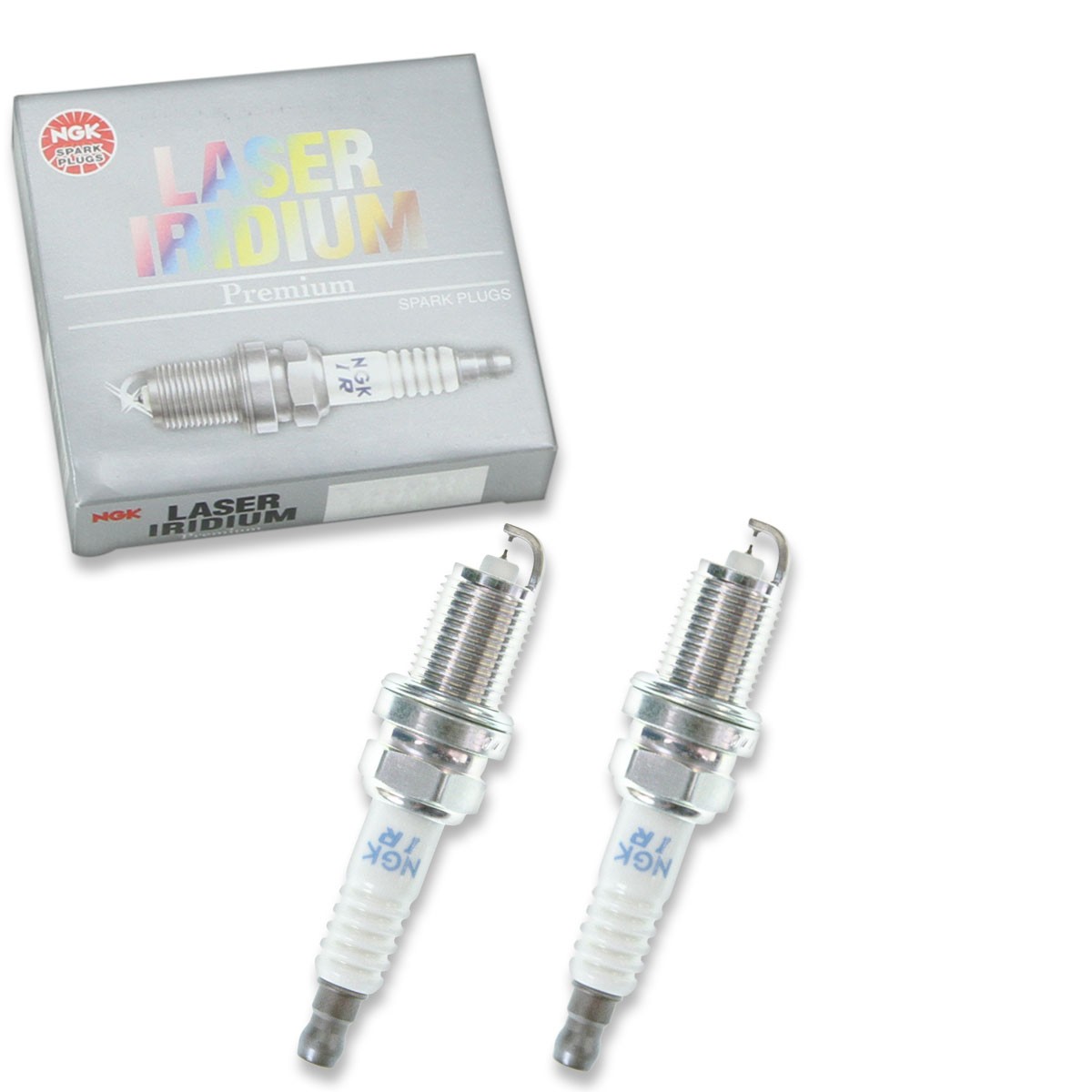 2 pc NGK 1312 DIFR6C11 Laser Iridium Spark Plugs for PK20TT IK20TT FR7DII35X lr