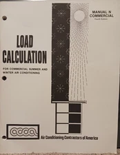 Commercial Load Calculation Air Conditioning Manual N - Fourth Edition