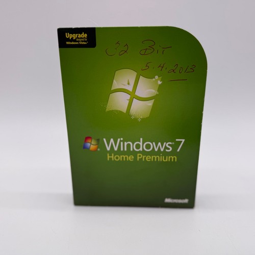 Microsoft Windows 7 Home Premium Upgrade Full 32 Bit 64 Bit DVD Service Pack 1 - Picture 3 of 6