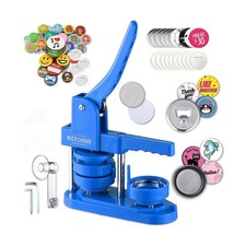 Button Maker Machine   2.25 Inch 58mm   Single Mold, Pin Maker Ma.