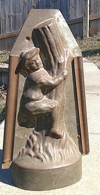 Antique Vintage Jack and the Beanstalk Sommet Chocolate Mold 10 1/2 in.