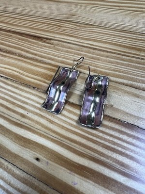 Handmade Brass and Copper Earrings