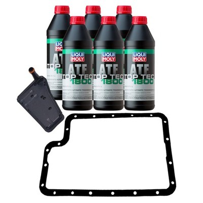 Liqui Moly 6L TopTec ATF 1800 AutoTrans Fluid Filter Kit for Ford F-350 SD RWD