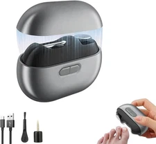 Safety Electric Nail Clipper Automatic Thick Nails Trimmer Professional Tool US