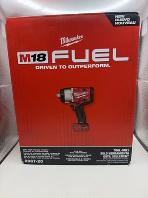 Milwaukee 2967-20 M18 FUEL 1/2'' High Torque Impact Wrench w/ Friction Ring NEW