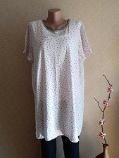 Women Bonmarché Nightgown Pink Cotton XXL