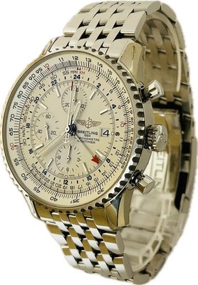BREITLING Navitimer World A24322 Automatic Mens Watch Excellent A6747