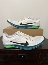 Men  s Size 13 Nike ZoomX Dragonfly 2 White Electric Algae Track FD8413-102
