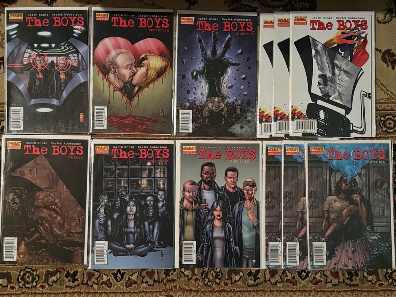 Dynamite The Boys Comic Lot *20 Total Books*