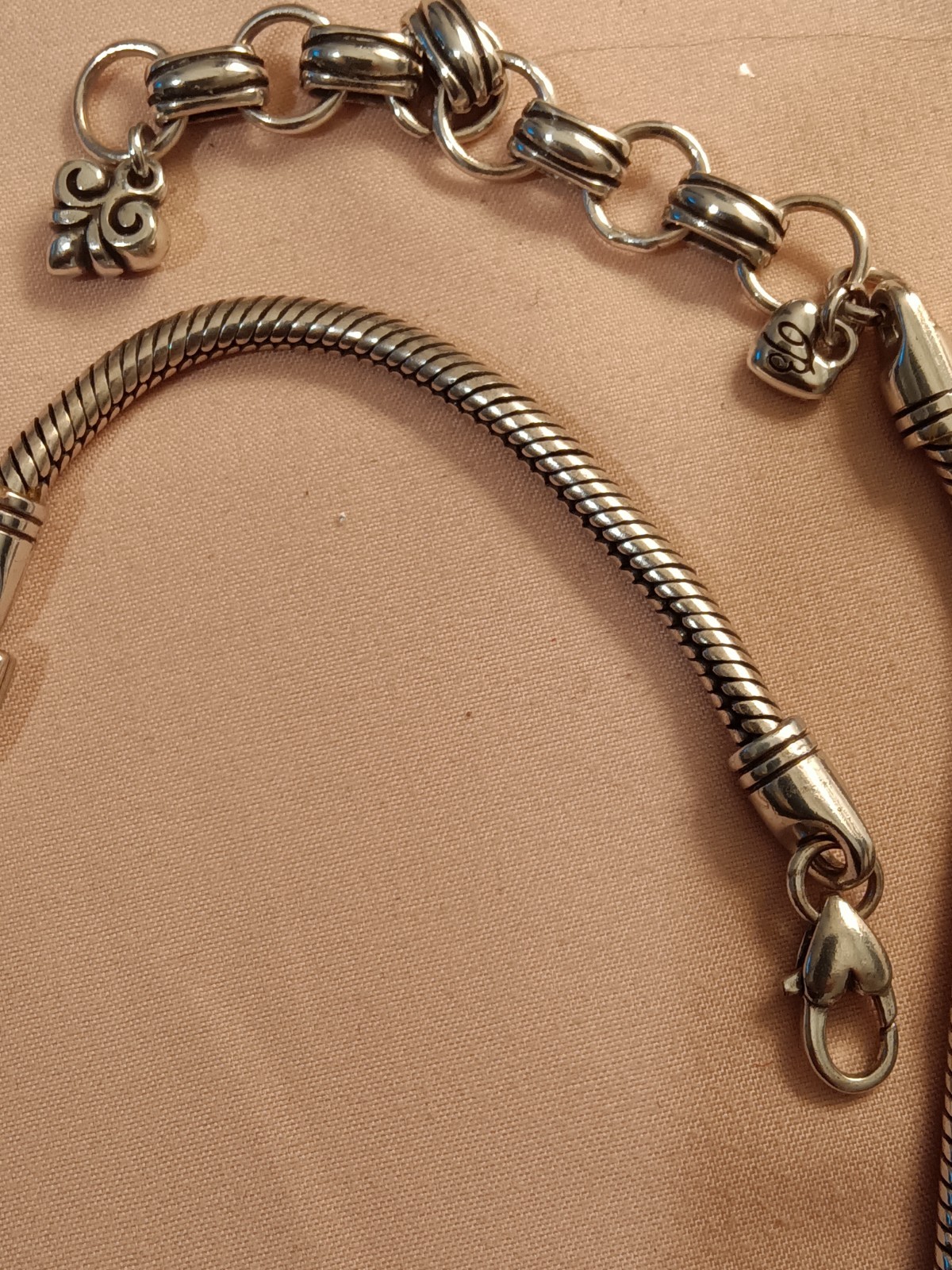 Brighton Tribeca Solid Rectangle Bar Square Link … - image 3