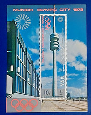 Yemen 1970 MNH Buildings in the Olympic city of Munich