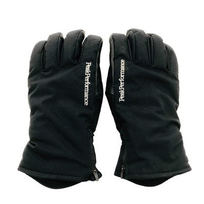 Peak Performance Vereinen Unisex Erwachsene Schwarz Warm Hike Ski Handschuhe Gr.