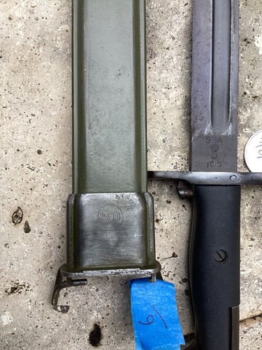 M1905E Garand  Bayonet