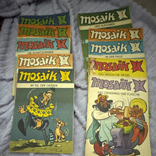 MOSAIK Digedags Comic Lot 1-5,7, &9-12 deutsc...