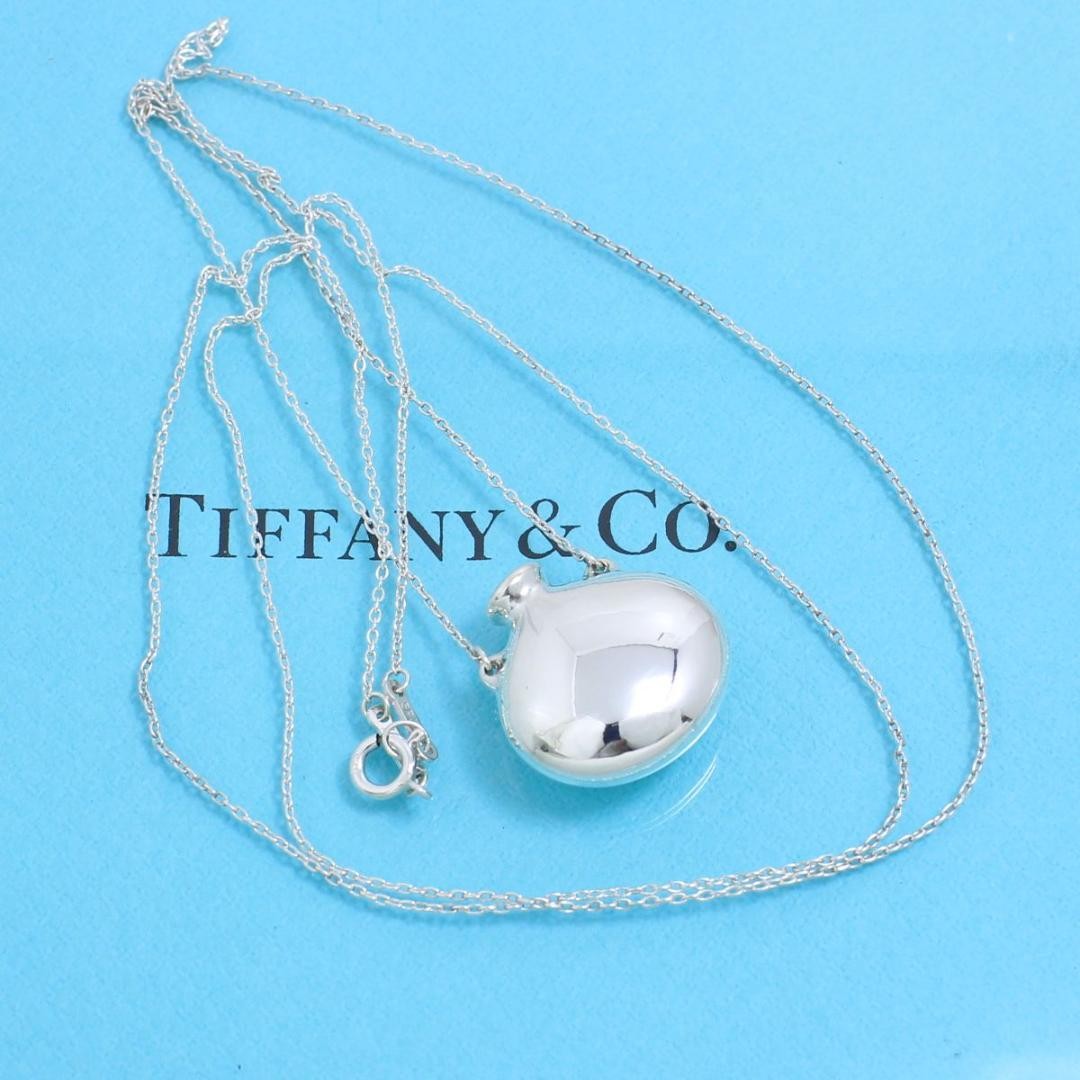 Tiffany Perfume Bottle Necklace 74cm Elsa Peretti Silver Rare