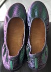 Tieks custom snake Flats 8 Leather Retired Unicorn  Excellent condition — photo 1