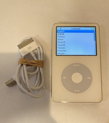 iPod classic MA444J 30GB White アイポッド 第5.5世代 ホワイト Apple