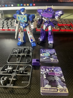 Blokees Transformers One Galaxy Version Wave 2 Shockwave And Soundwave