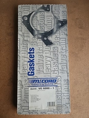 McCord VG6080-1 Valve Grind Gasket Set Jeep 134L 1939-64 NOS Clevite Sealed