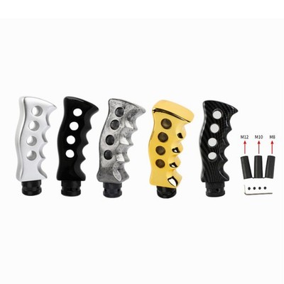 Universal Gear Knob Knife Shape Shifter Aluminum Manual Round Shift Knob