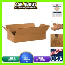 BOX USA B20104 Corrugated Boxes 20 x 10 x 4, 25-Pack