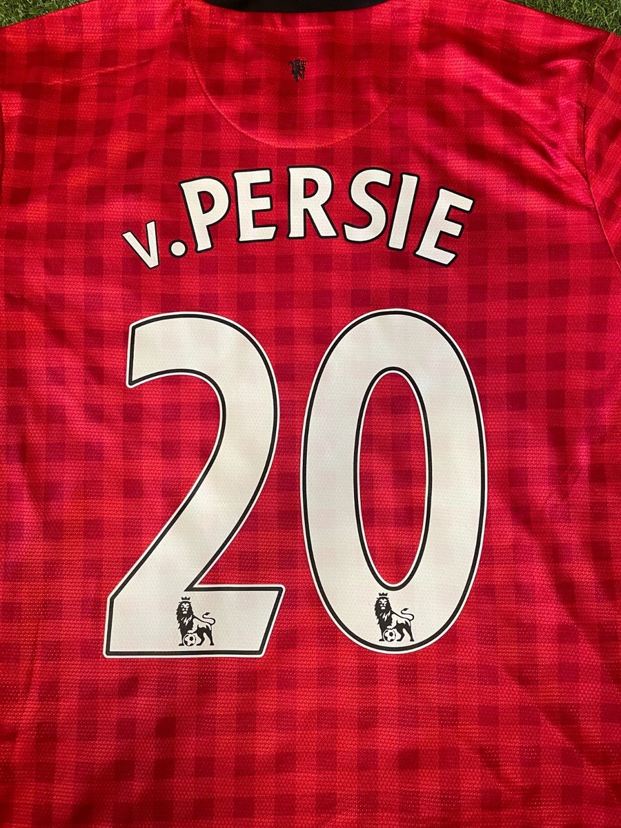 Nike Manchester United Home Jersey V.Persie #20 2012/13 Large