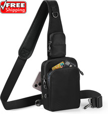 Crossbody Bag anti Theft Sling Bag for Women Men RFID Blocking, Small Shoulder C