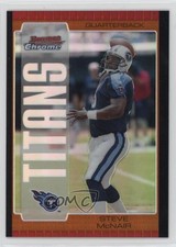 2005 Bowman Chrome Bronze Refractor 121/150 Steve McNair #20 g5i