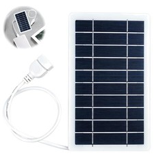 Tragbares Solarpanel 5W 5V USB   für Handy Powerbank Camping