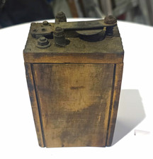 Ford Model T Buzz Ignition Coils With Wood Case
