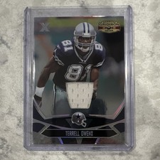 2008 Donruss Gridiron Gear - Terrell Owens #27 X's Material Jerseys 033/100 MEM