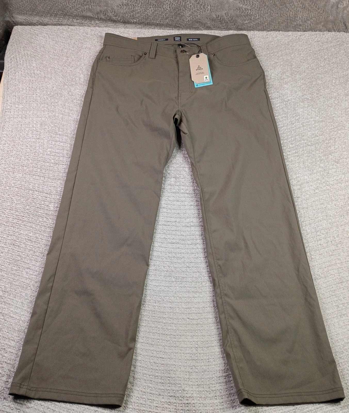 NWT Prana Brion Pants Mens 38x32 Straight Leg Outdoor Casual Chino Golf
Opens in a new window or tab