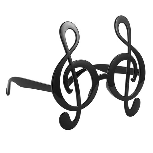 Musical Note Glasses Festival Mens Funny Notes Concert Beautiful - Picture 4 of 11
