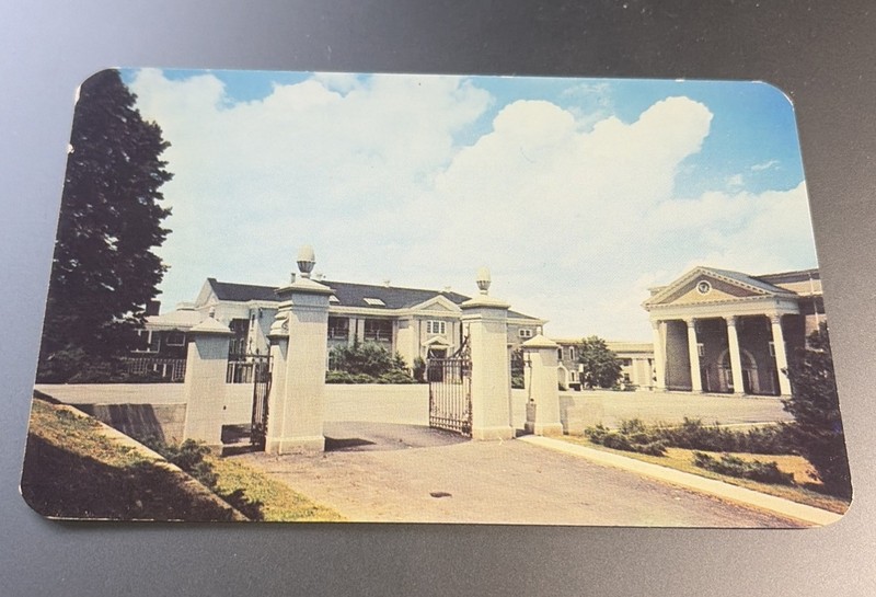 VTG CHROME POSTCARD - STAUNTON MILITARY ACADEMY, STAUNTON, VA