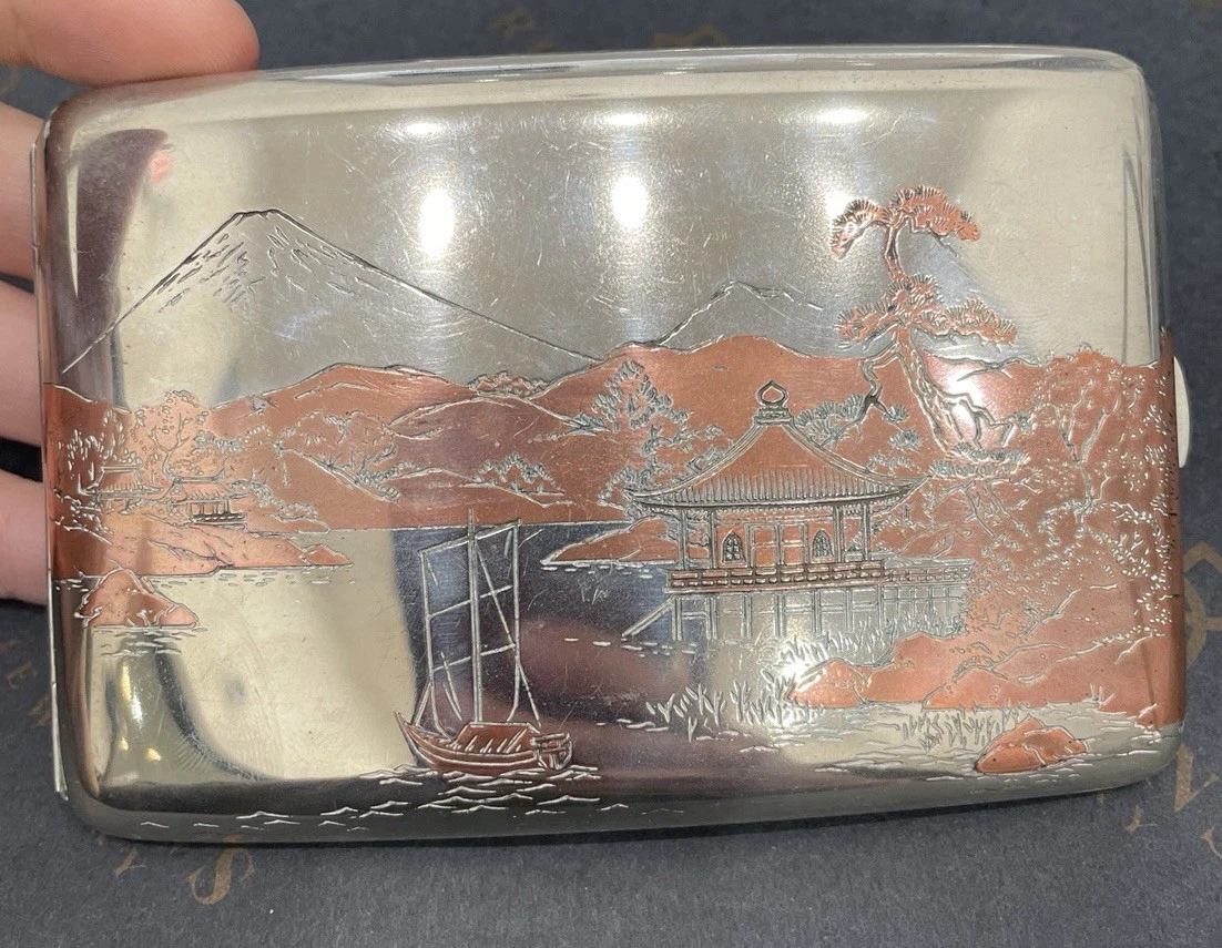 Silver 银色日本古董盒子| eBay