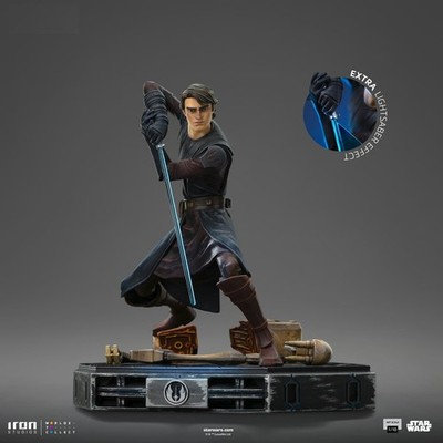 Iron Studios Star Wars Clone Wars Anakin Skywalker 1/10 Scale Statue IN STOCK!!