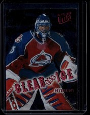 1996-97 Fleer Ultra Hockey Patrick Roy #8 Clear The Ice Insert