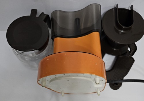 Wigo Wigomat Orange Filter Coffee Machine West Germany Vintage 1970s Film Prop - Picture 8 of 15