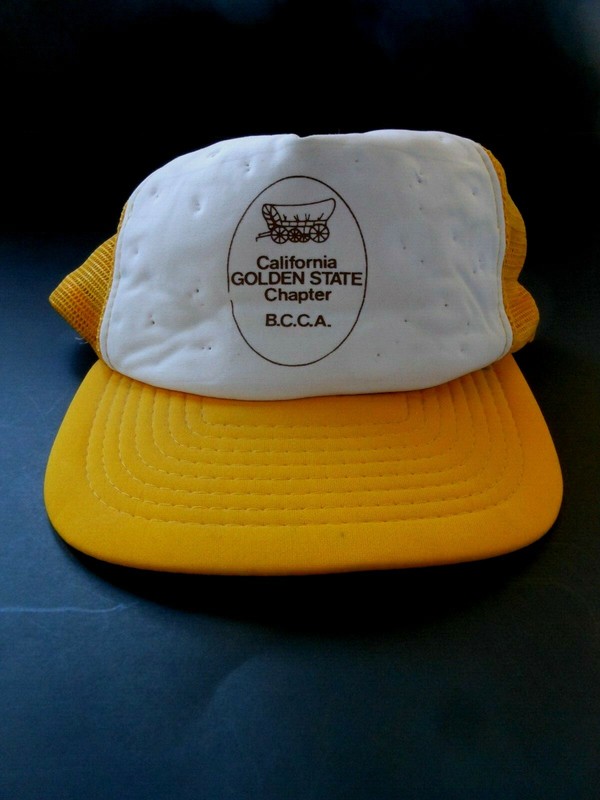 BEER CAN COLLECTORS OF AMERICA HAT CALIFORNIA GOLDEN STATE CHAPTER B.C.C.A. used