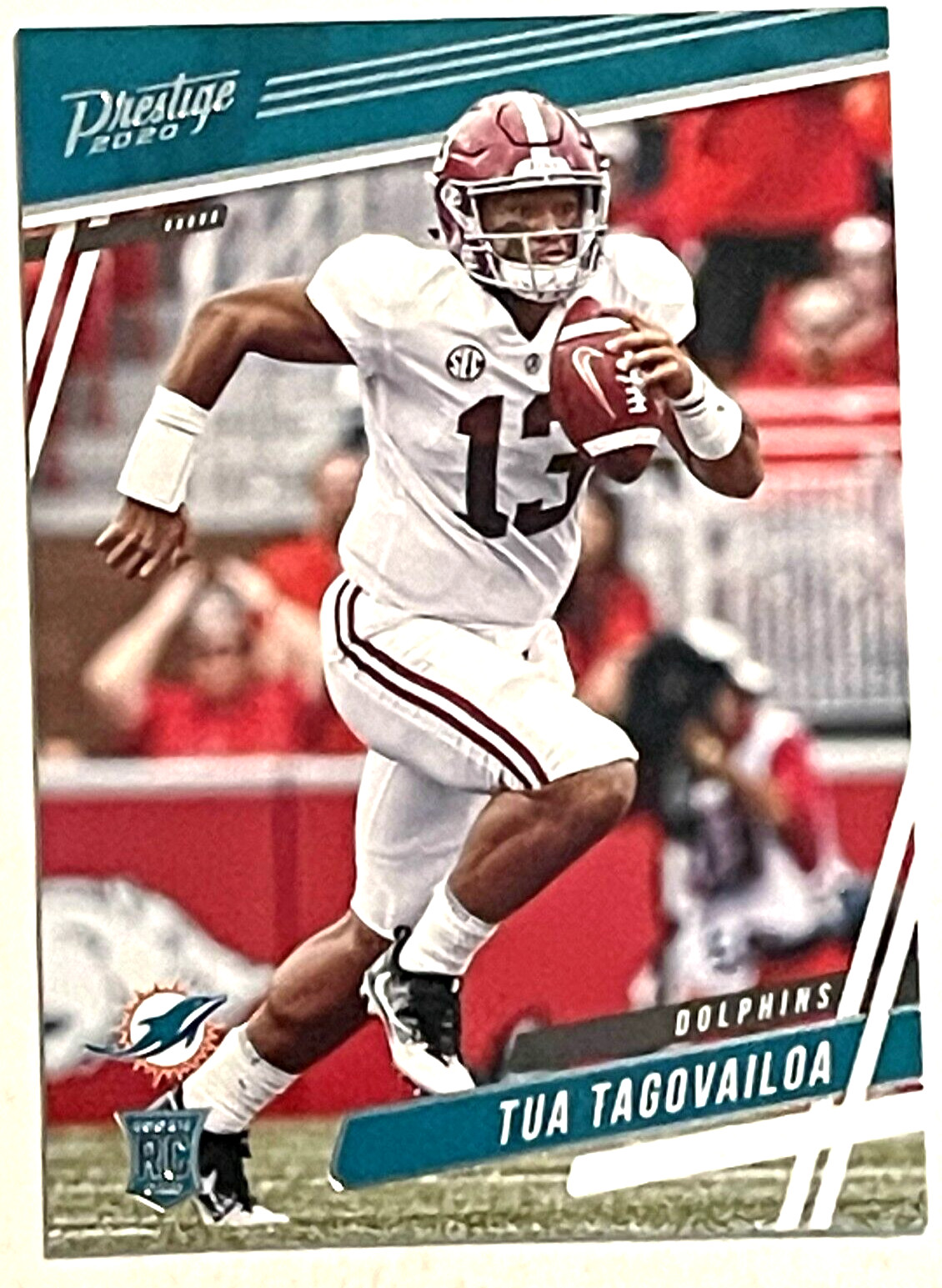 2020 PANINI PRESTIGE TUA TAGOVAILOA MIAMI DOLPHINS RC #295