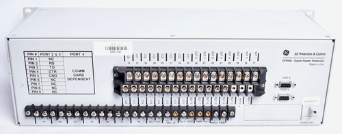 GE DFP200 Digital Feeder Protection Relay 120VAC 125/250VDC DFP251MHE1BB - Picture 3 of 4