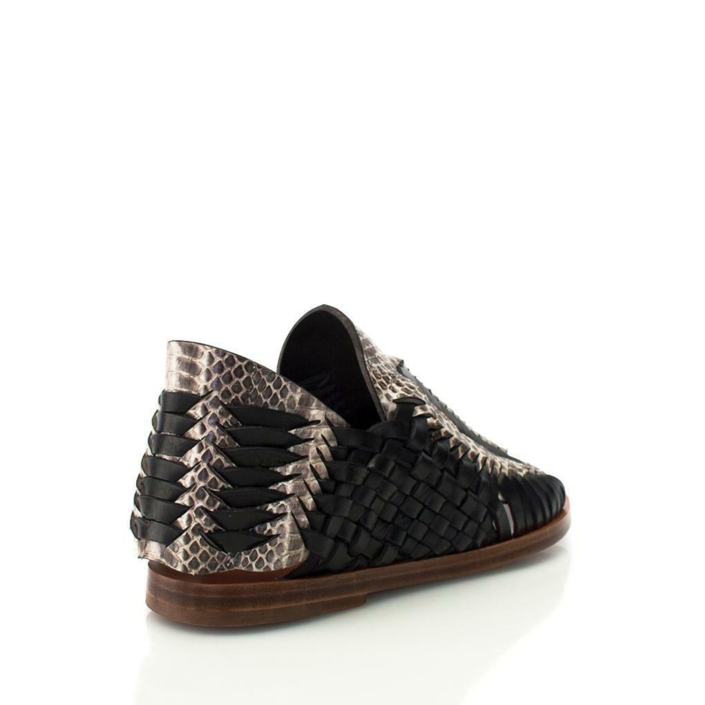 Daniele Michetti Woven Flat Pyt Sandal